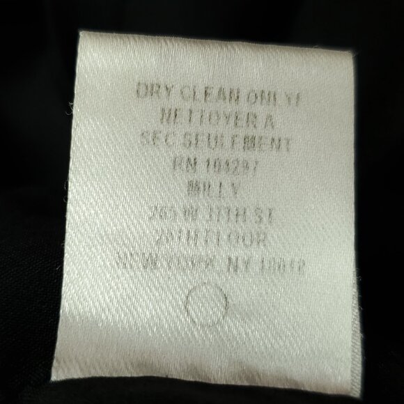 Milly of New York Reed Angular Mini Dress 8 Gray/Red - Picture 14 of 15